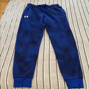 Under Armour Kids Blue Joggers SZ YLG